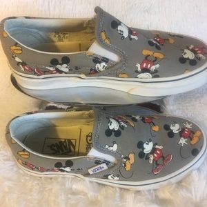 Vans Disney Mickey Mouse slip on shoes